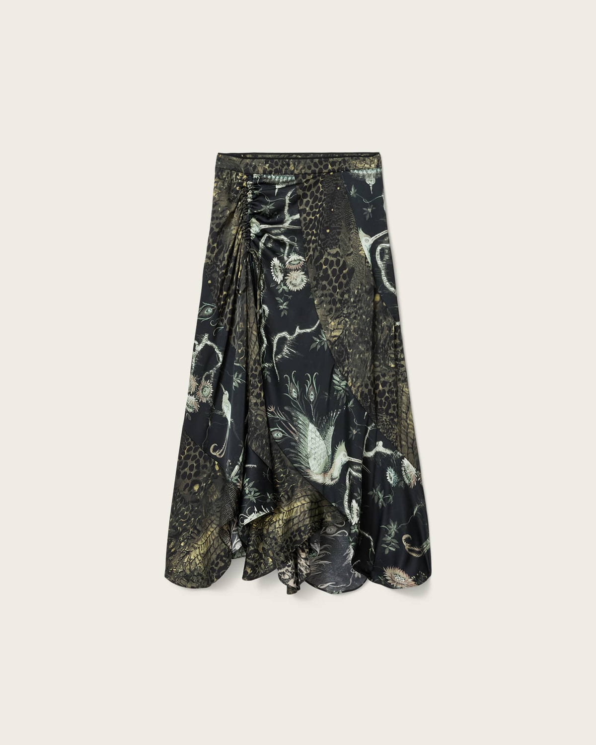 Arleen Panelled Maxi Skirt TARAVAO SOFT GREEN