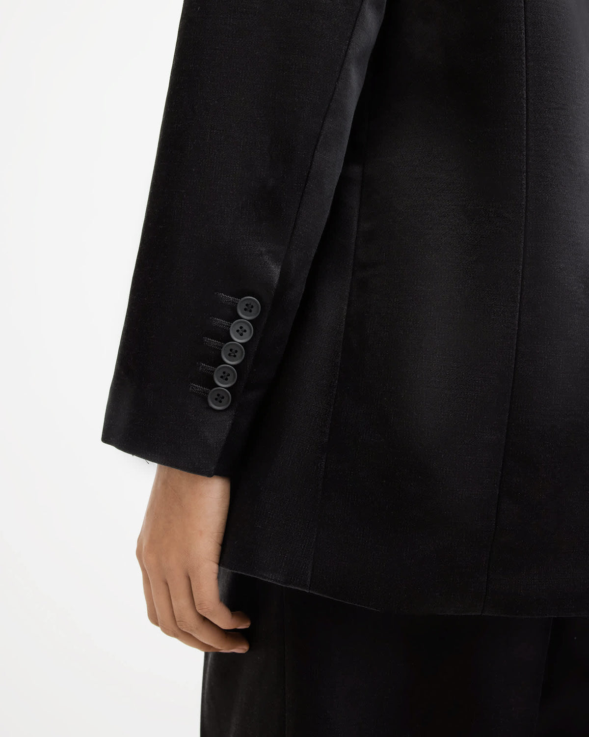 Sae Relaxed Fit Blazer Black