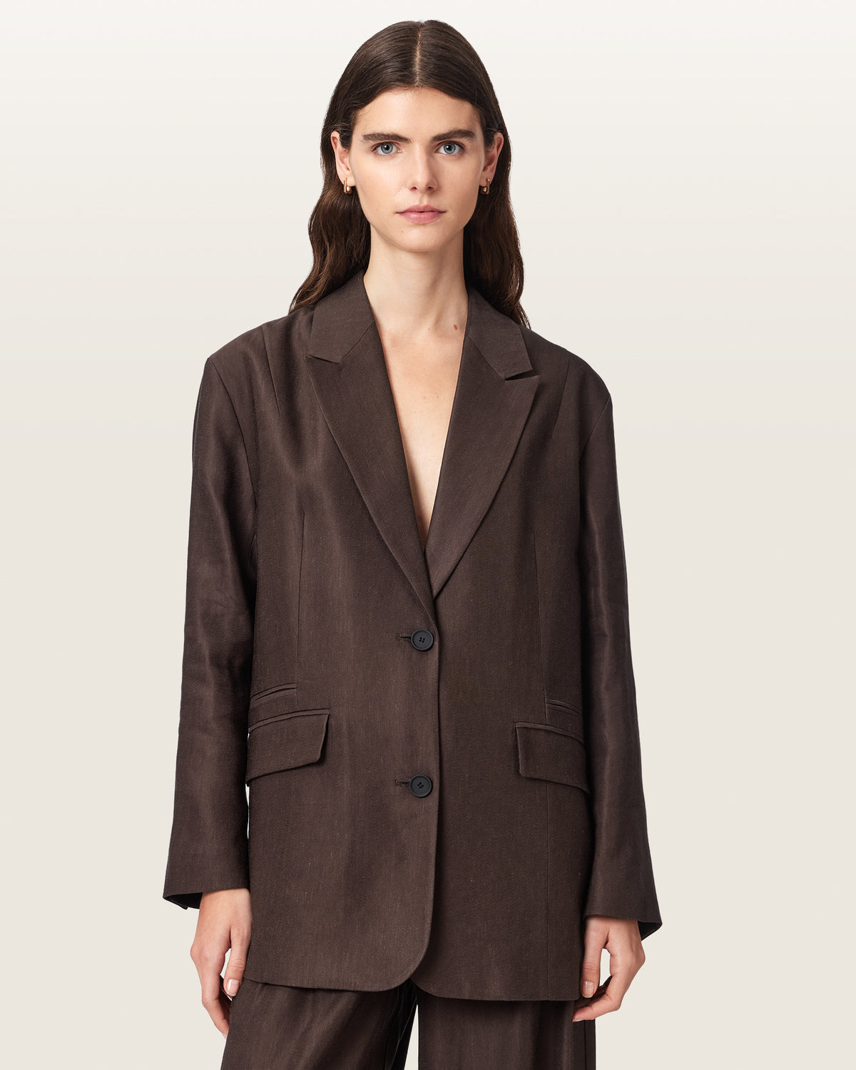 Charley Oversized Single Breasted Blazer