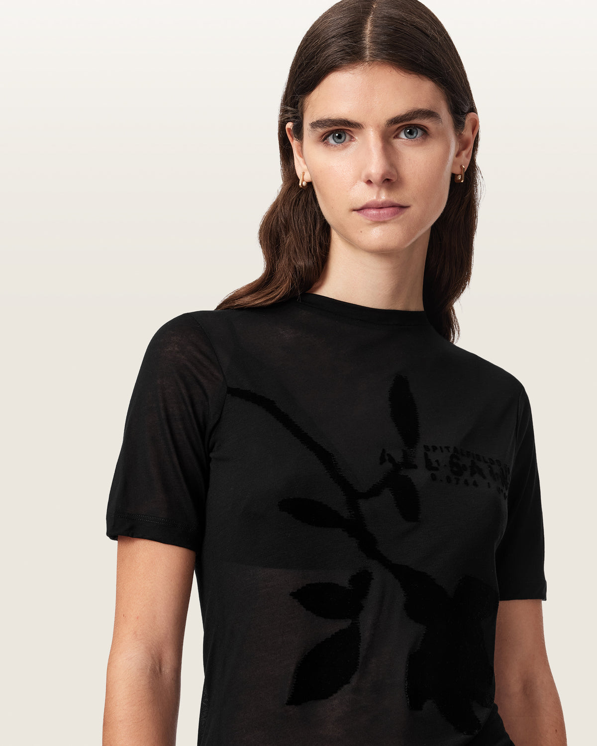Athea Graphic Sheer T-Shirt