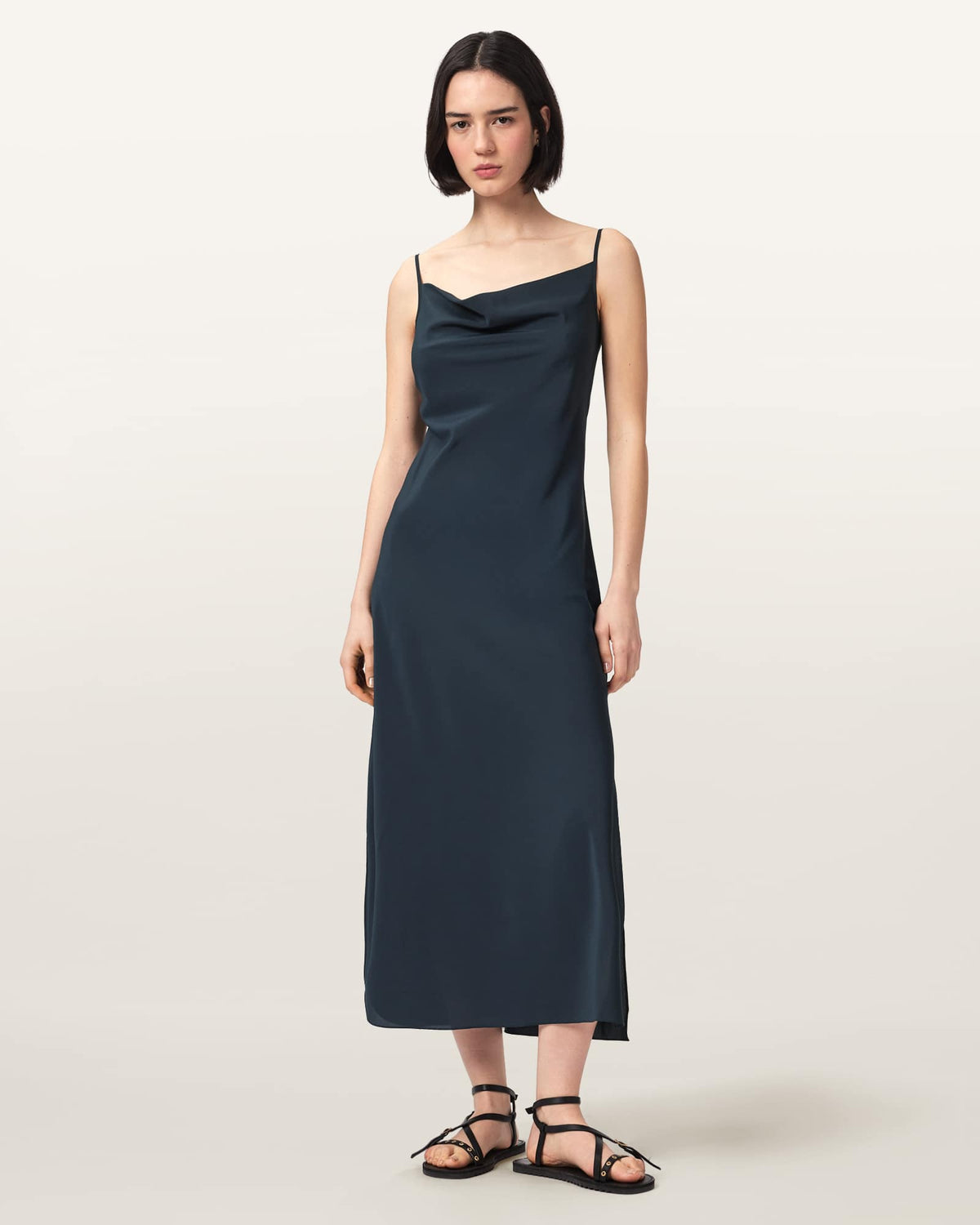 Hadley Slim Fit Midi Dress COLLEGIATE BLUE
