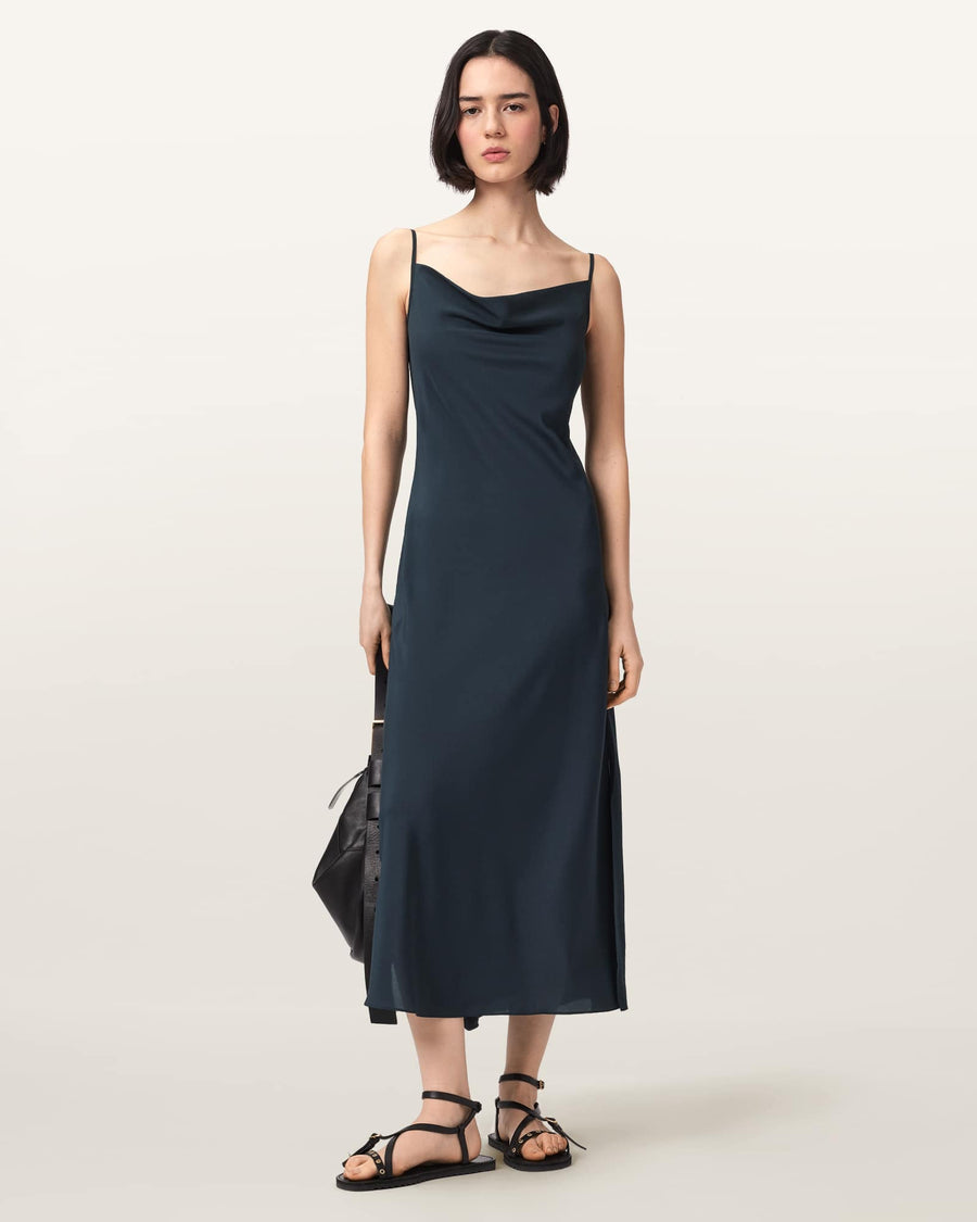 Hadley Slim Fit Midi Dress COLLEGIATE BLUE