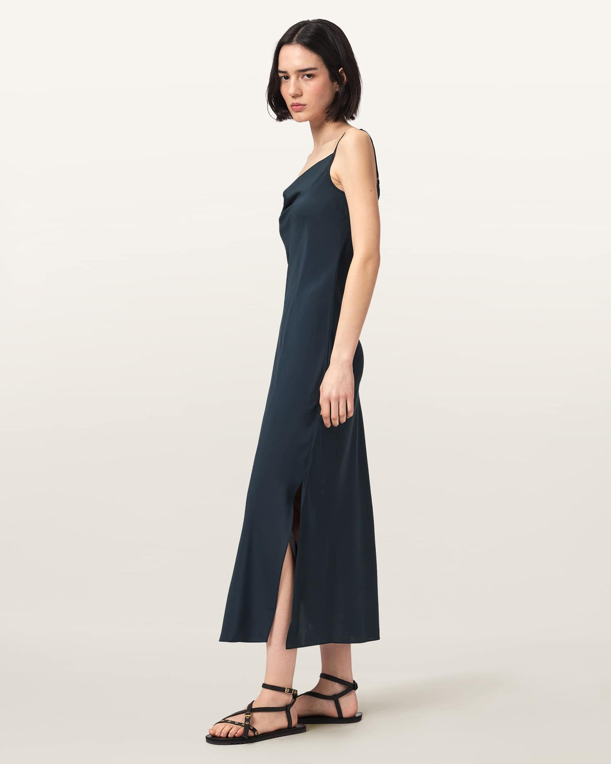 Hadley Slim Fit Midi Dress COLLEGIATE BLUE