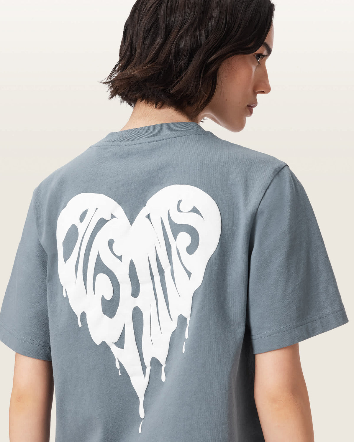 Lisa Trip Graphic Boxy T-Shirt LUNAR BLUE