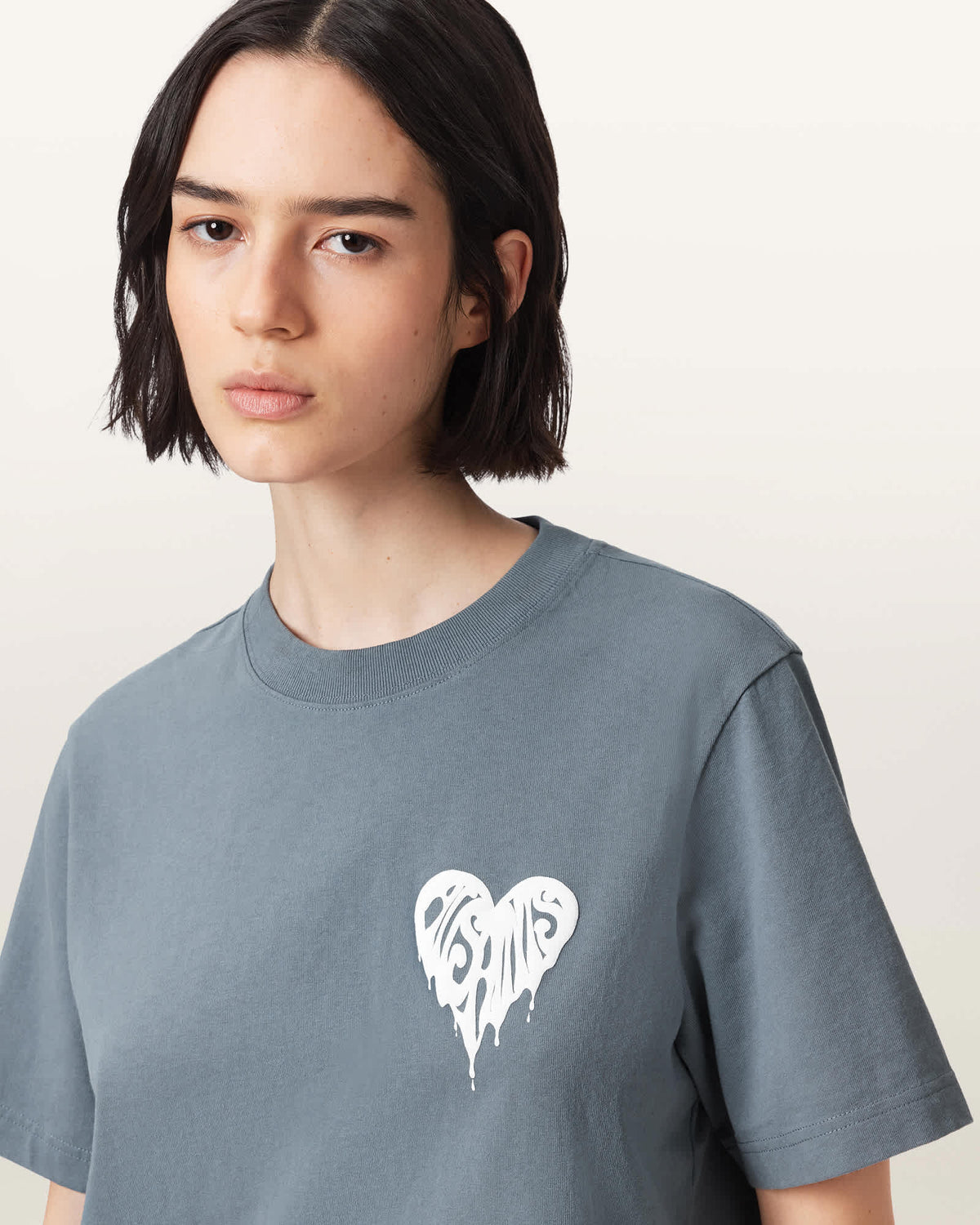 Lisa Trip Graphic Boxy T-Shirt LUNAR BLUE