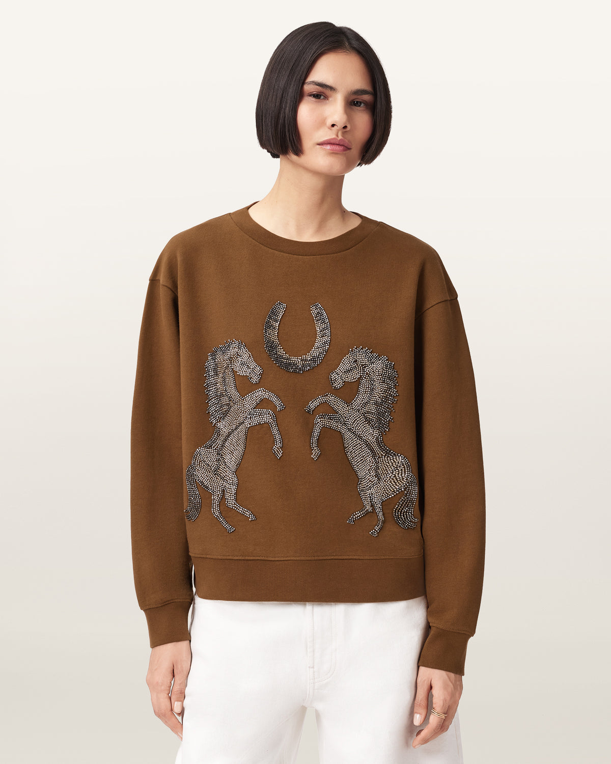 Luck Embellished Pippa Sweatshirt