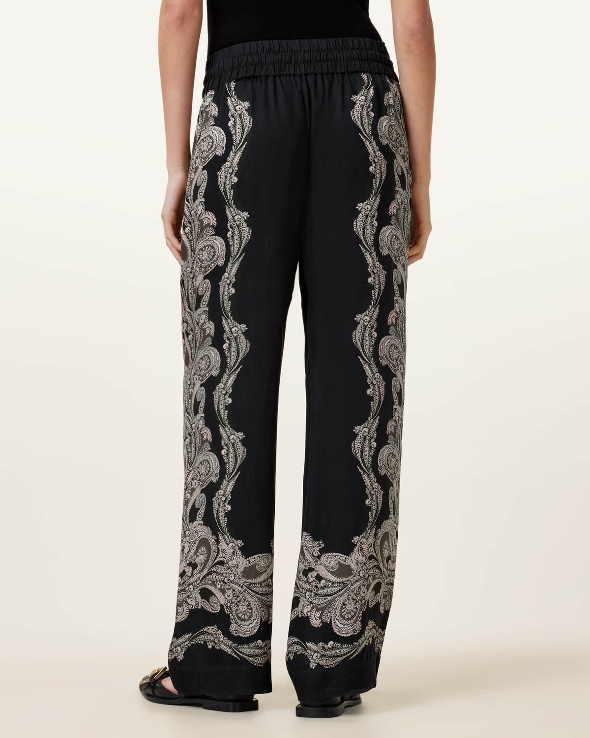 Tyler High Rise Trousers LITA BLACK