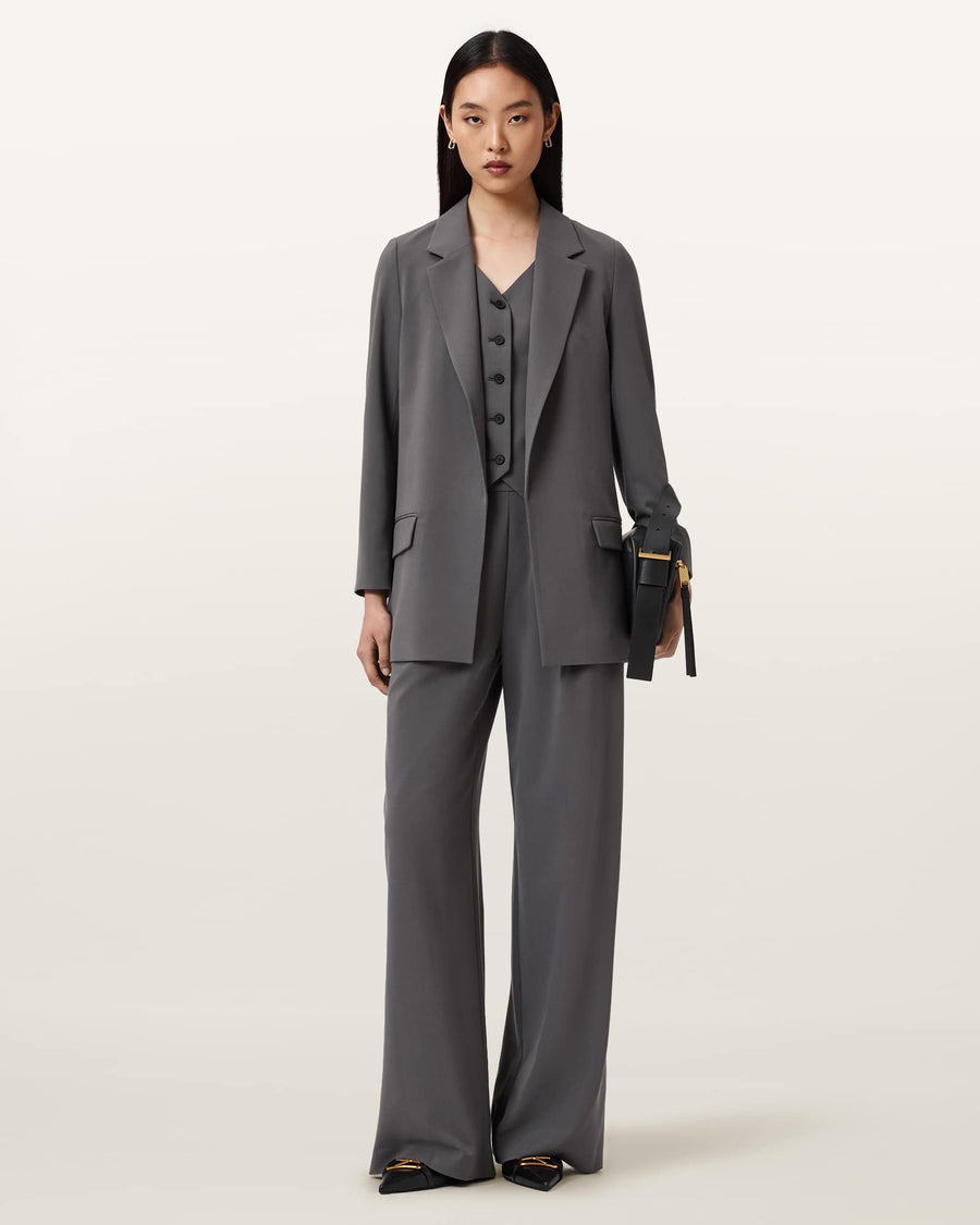 Aleida Lightweight Trousers DARK GULL GREY