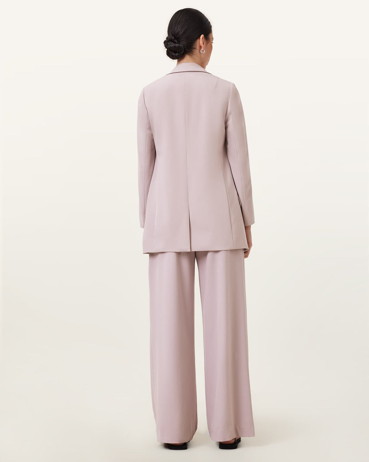 Aleida Lightweight Trousers MAUVE CHALK PINK