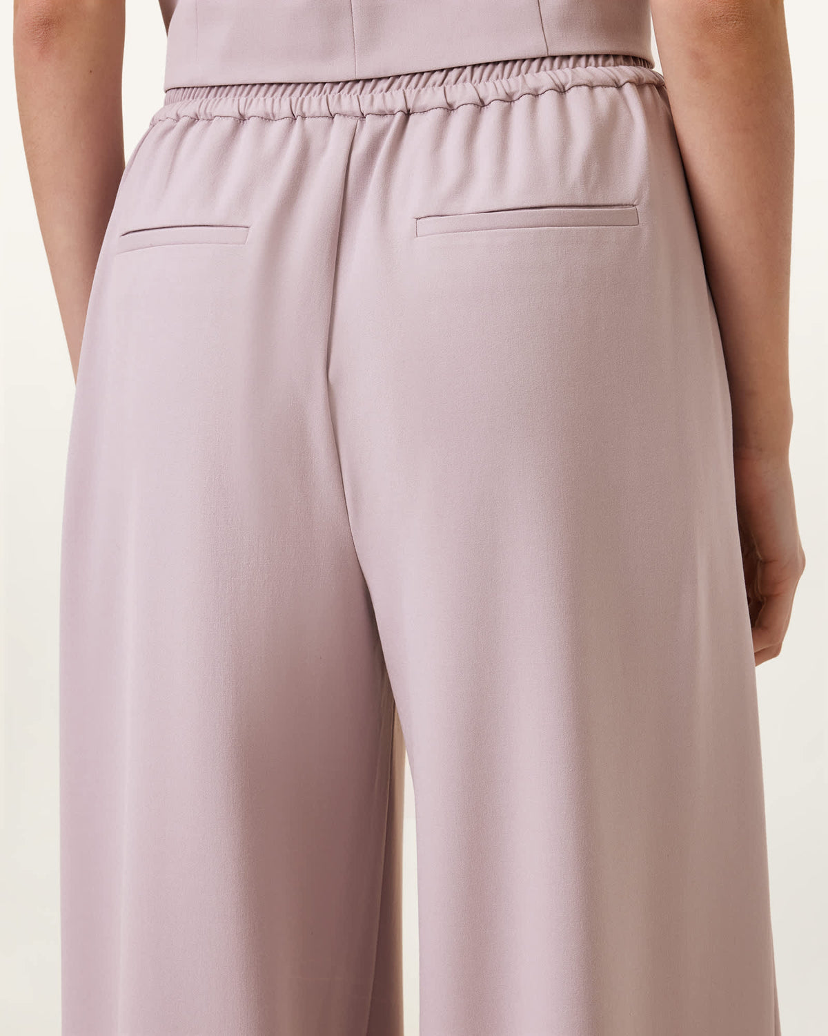 Aleida Lightweight Trousers MAUVE CHALK PINK