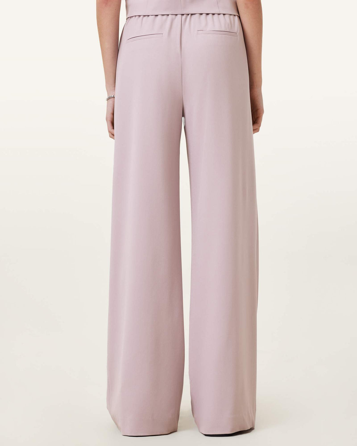Aleida Lightweight Trousers MAUVE CHALK PINK