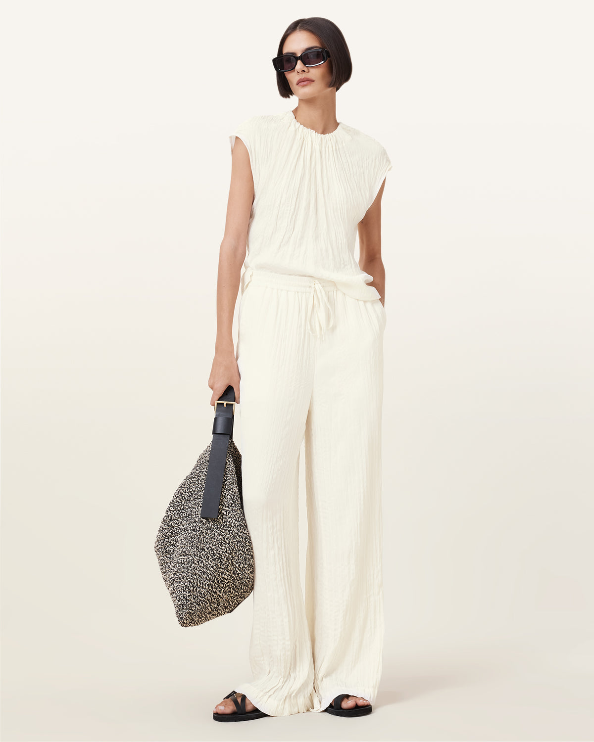 Caramin Crinkle Trousers