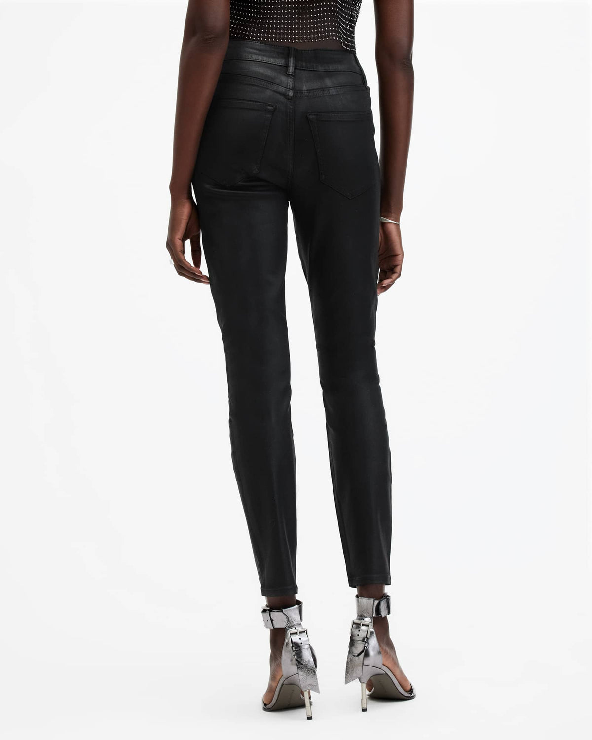 JEANS W045EB Coated Black