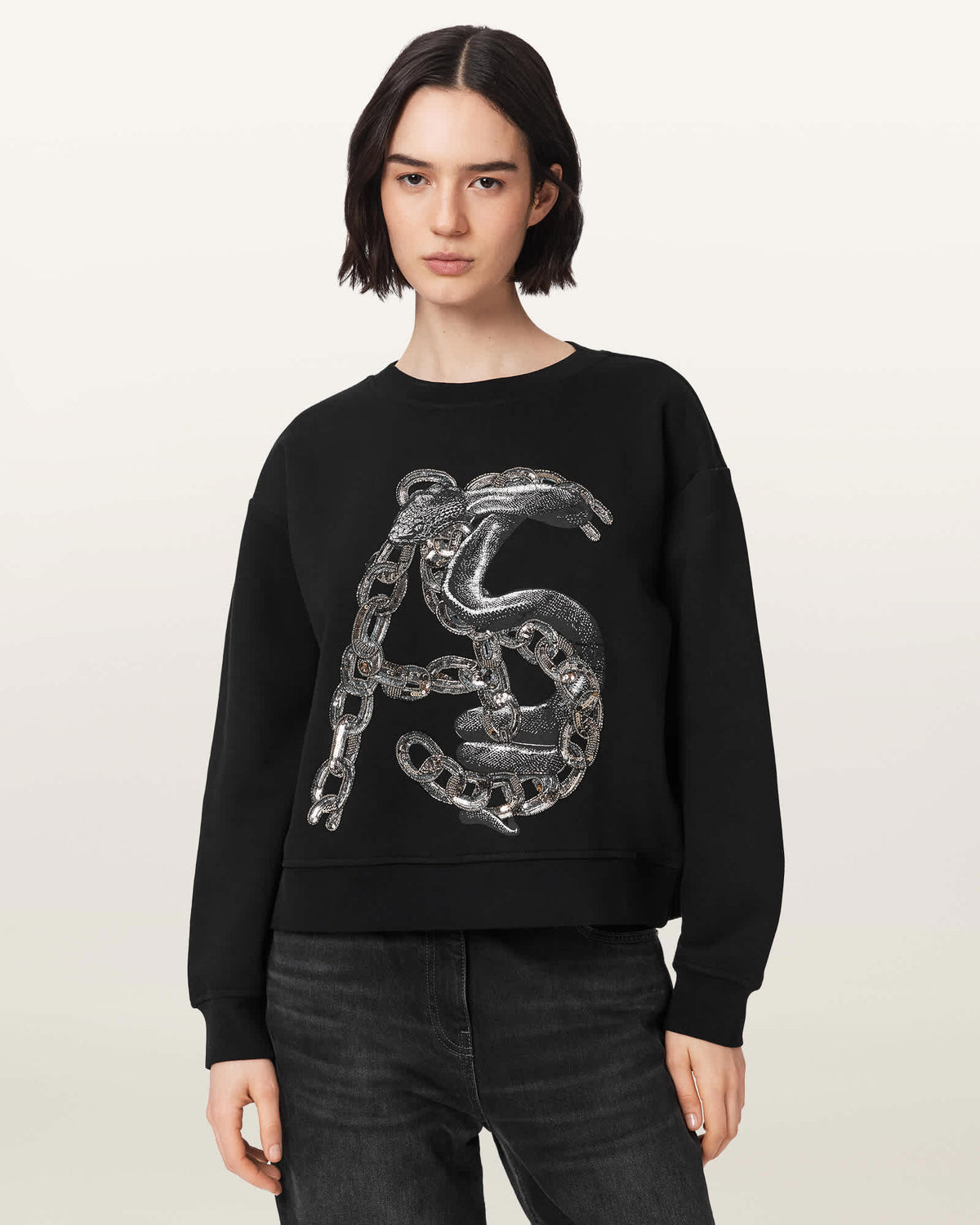 SWEATER W050JF Black