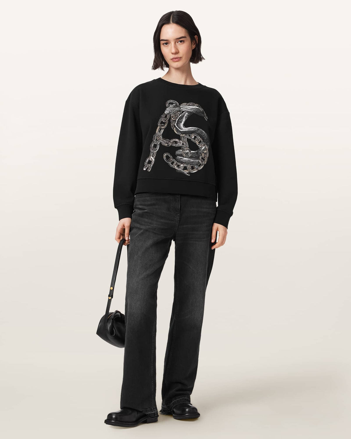 SWEATER W050JF Black