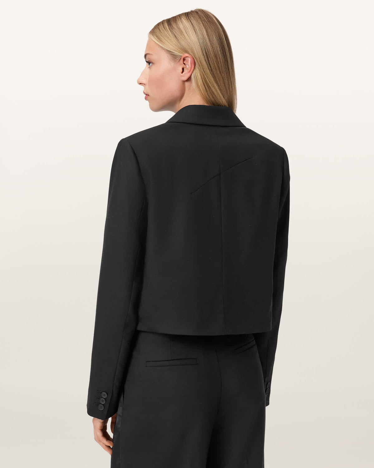 Noa Double Breasted Blazer Black