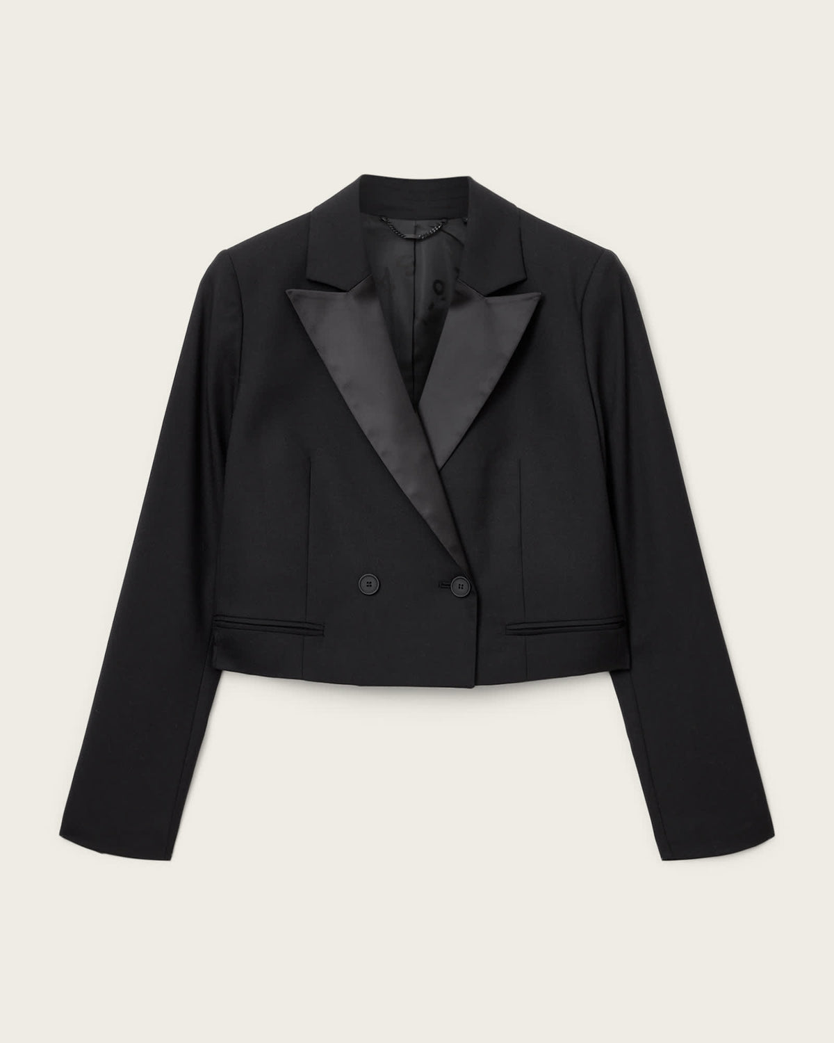 Noa Double Breasted Blazer Black