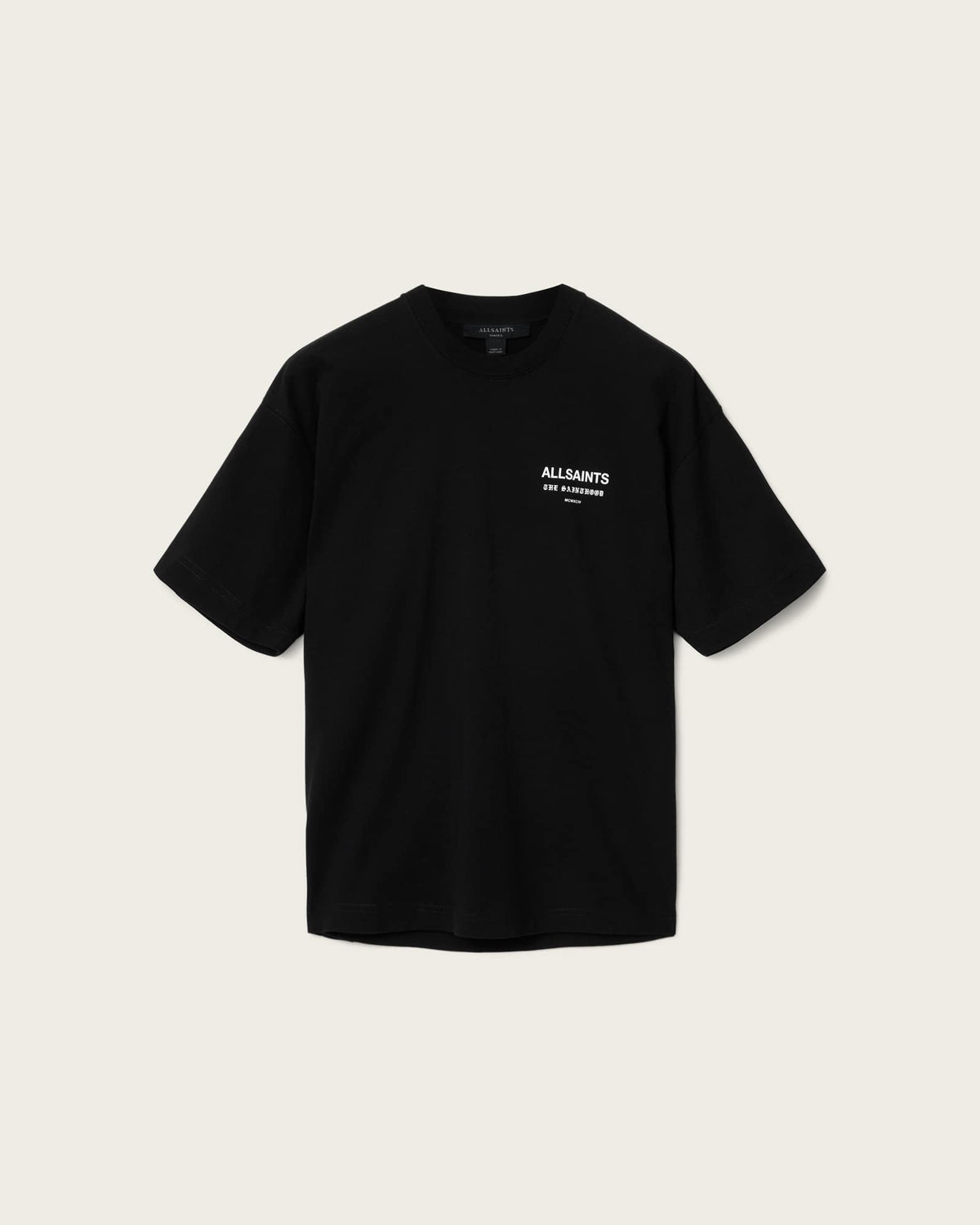 Eliana Etta Oversized Graphic T-Shirt Black