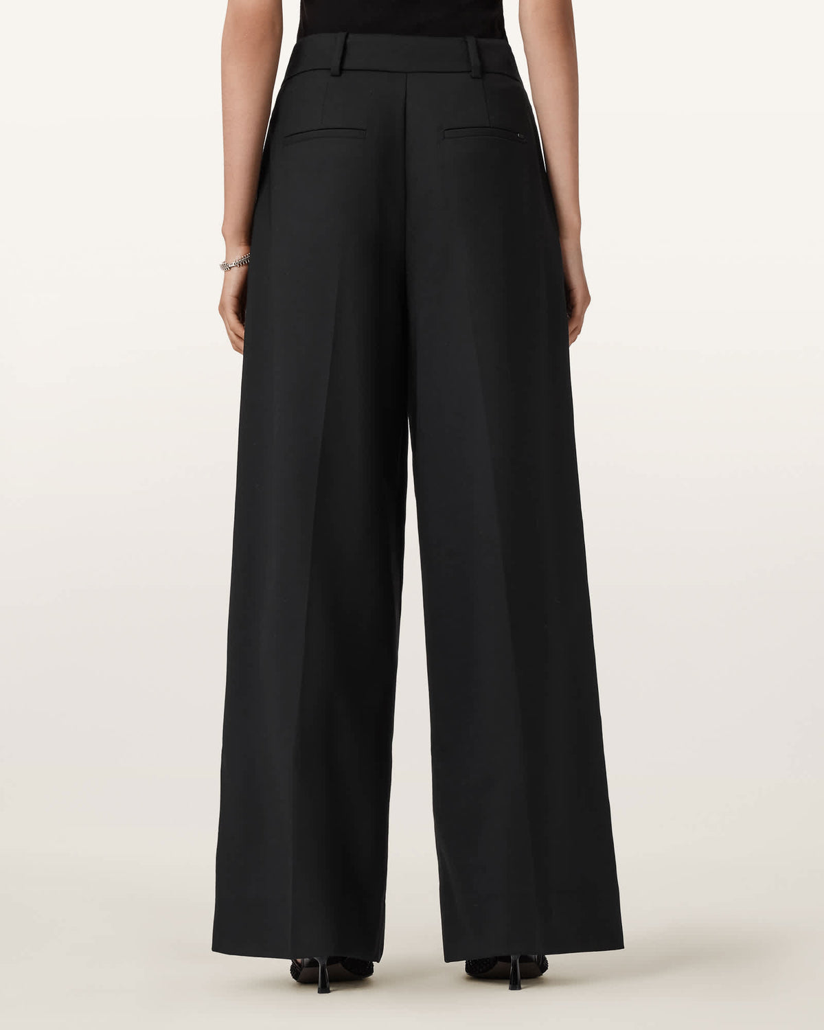 Noa Wide Leg Trousers Black