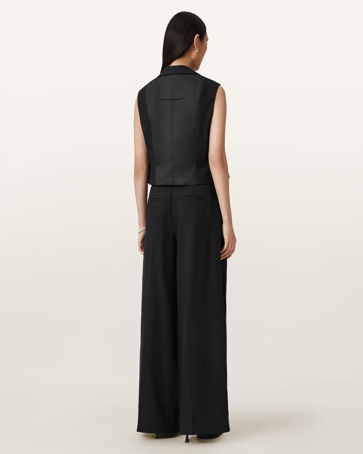 Noa Wide Leg Trousers Black
