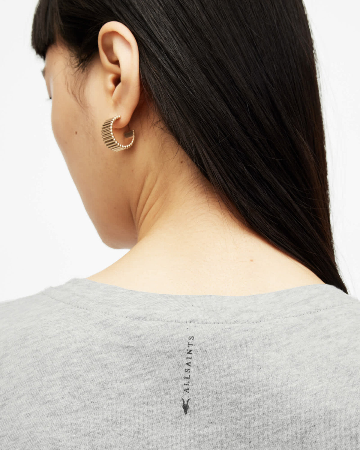 ANNA TEE Grey Marl
