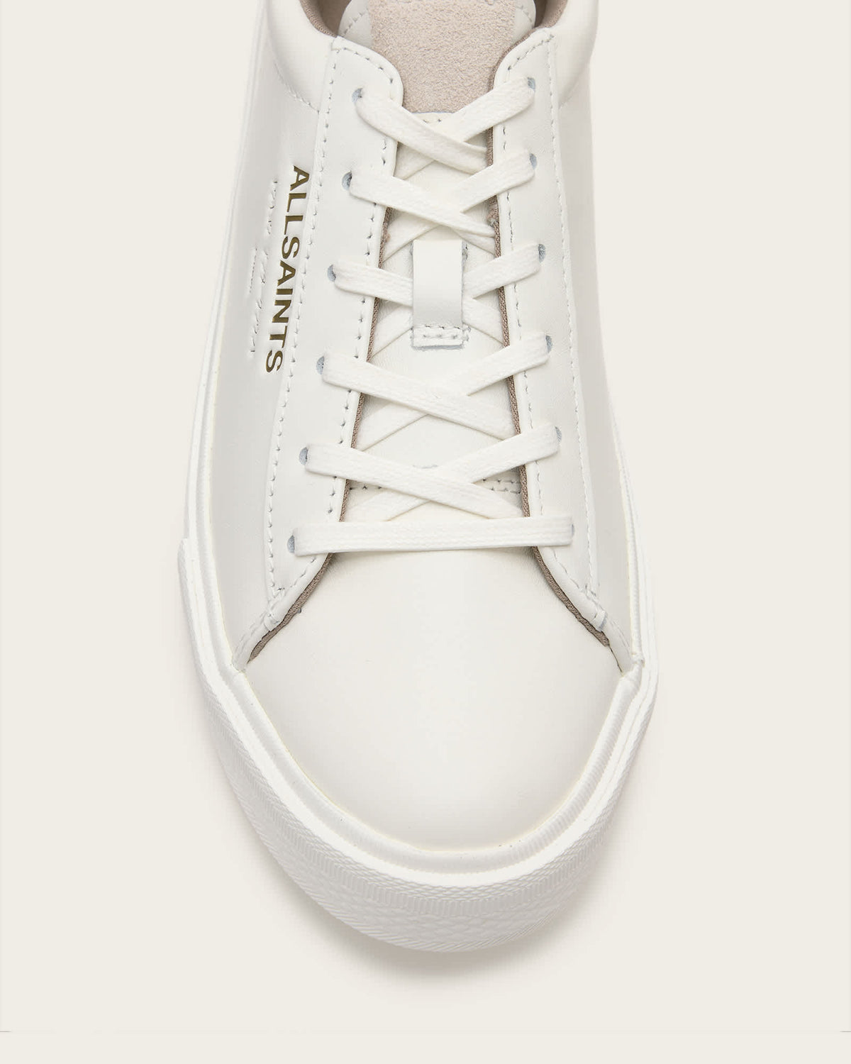 Underground Leather Low Top Trainers WHITE/OFF WHITE