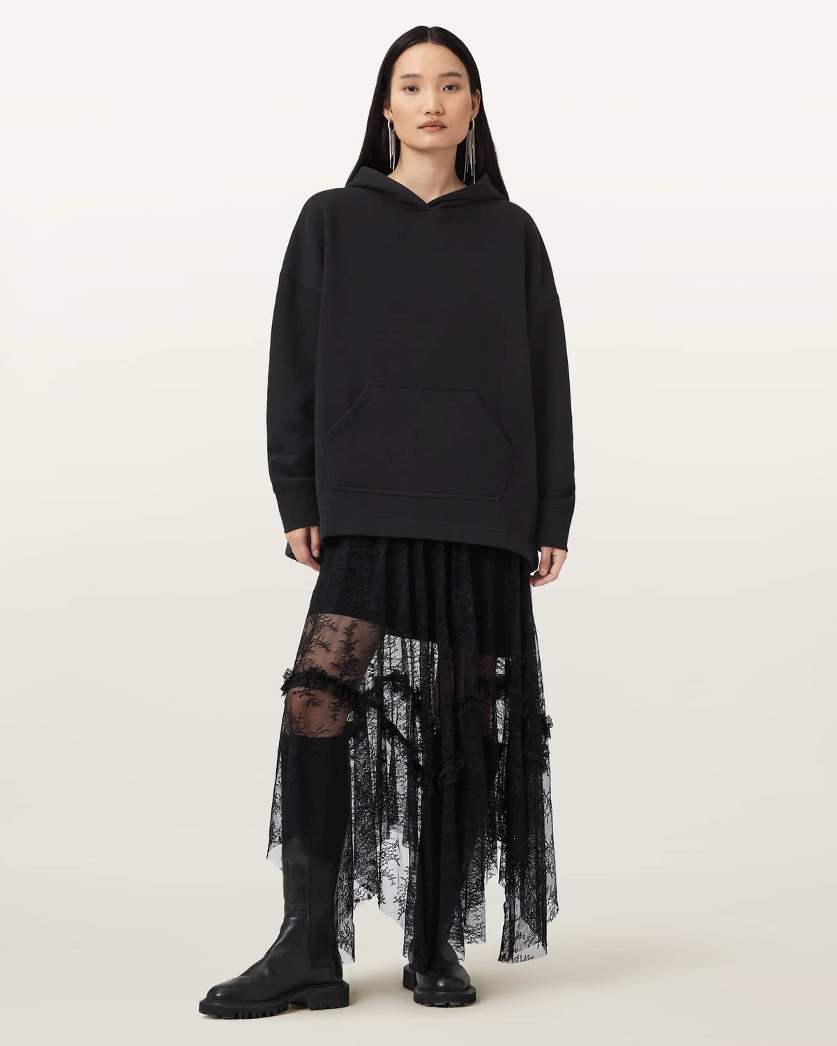 Craneo Etienne Oversized Hoodie Black