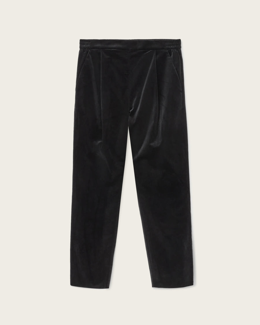 Aleida Velvet Trousers Black