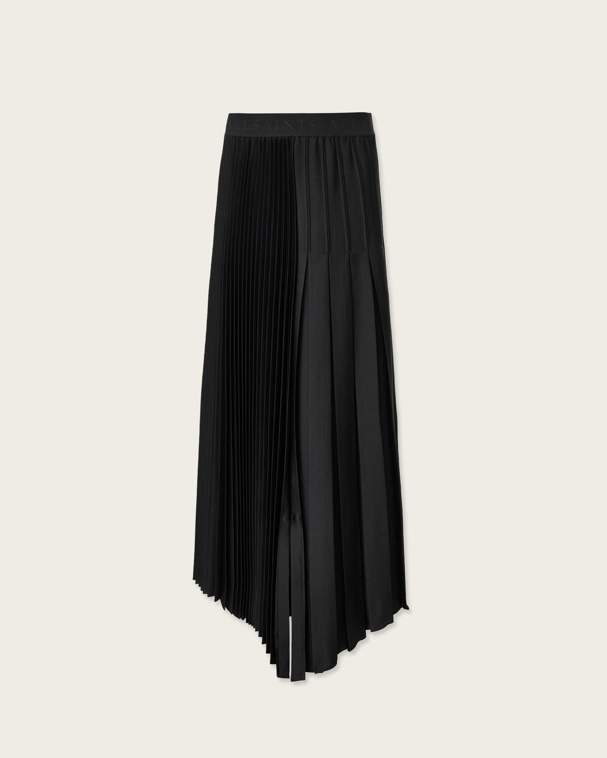 Jax Pleated Midi Skirt Black