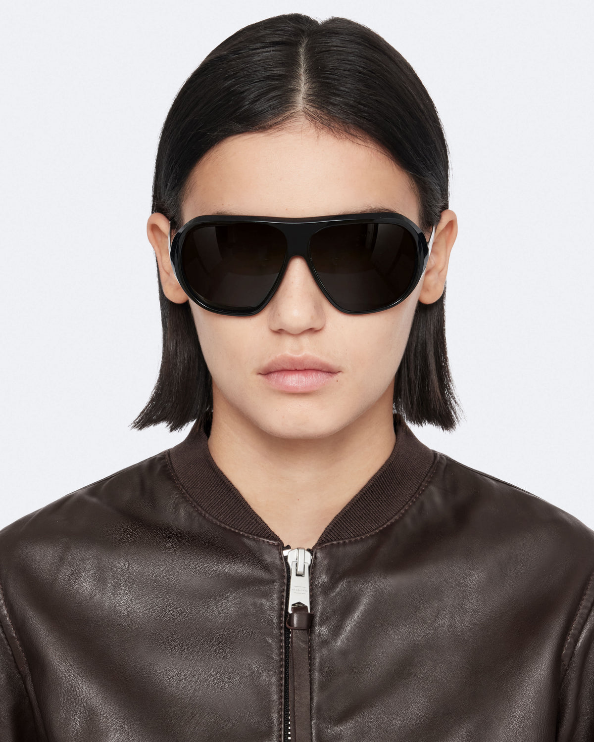 Orten Leather Bomber Jacket OXBLOOD RED