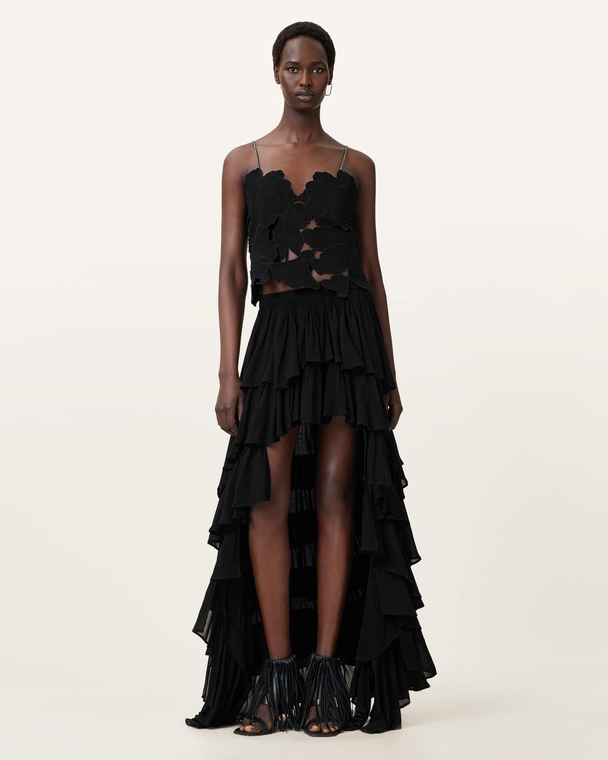 Cavarly Maxi Skirt Black