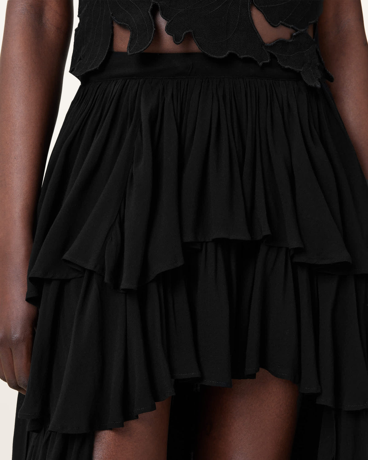 Cavarly Maxi Skirt Black