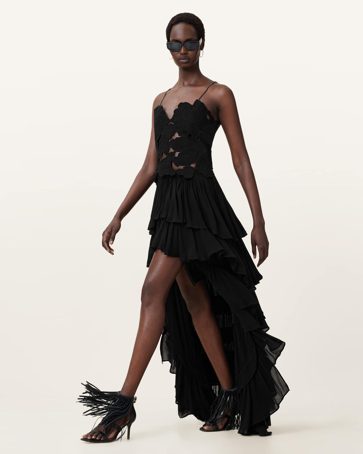 Cavarly Maxi Skirt Black