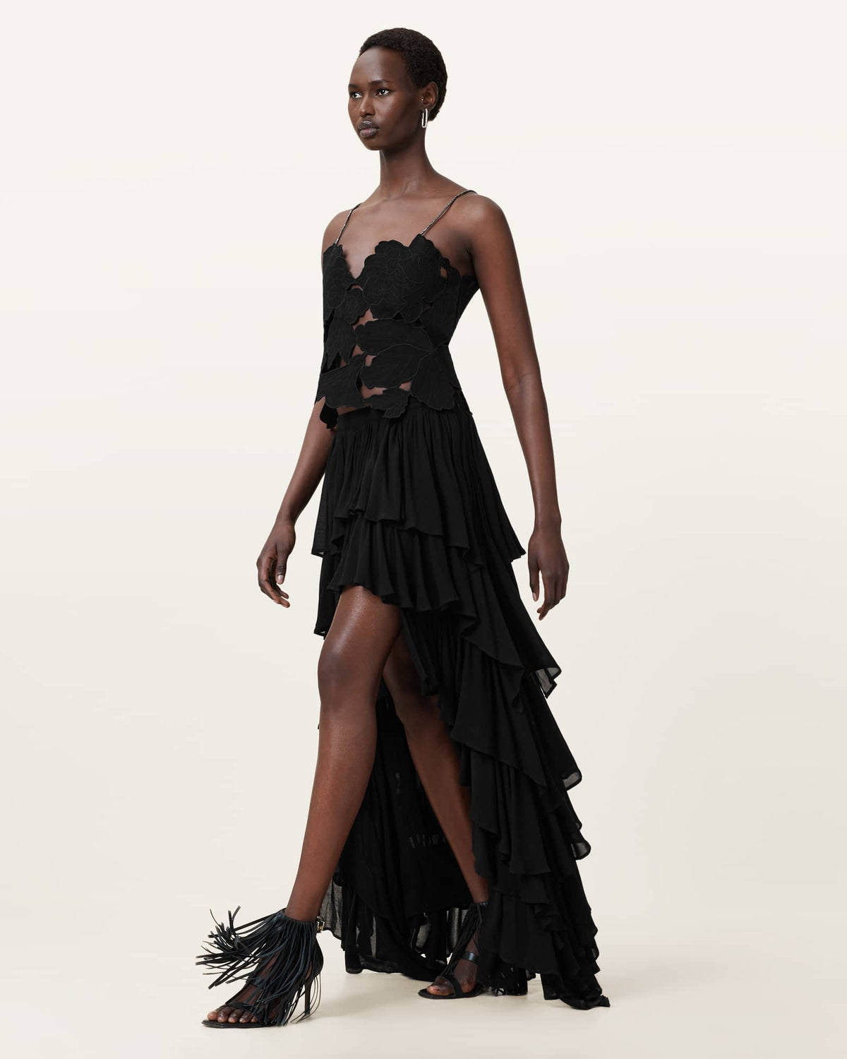 Cavarly Maxi Skirt Black