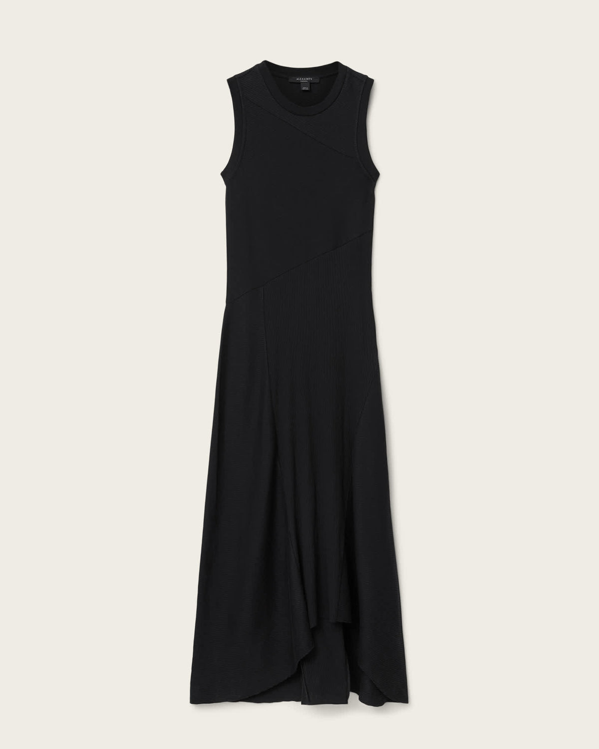 Gia Slim Fit Maxi Dress Black