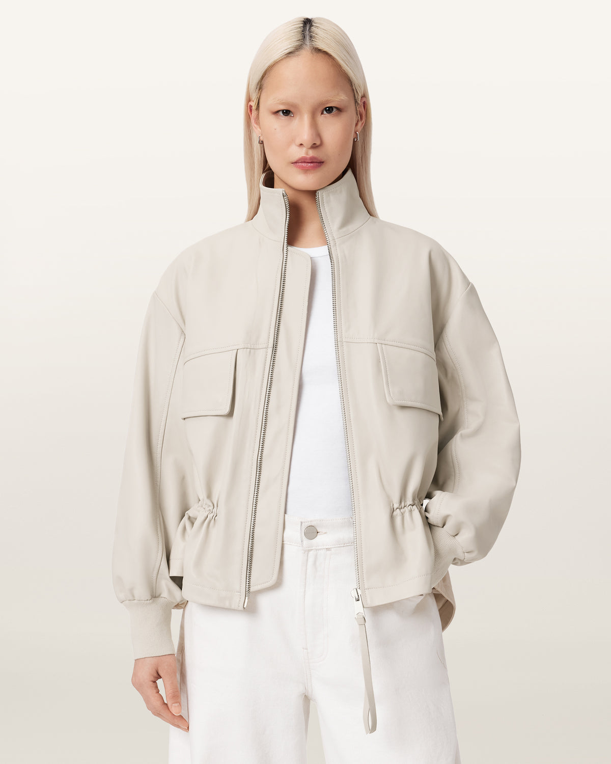 Flor Leather Jacket