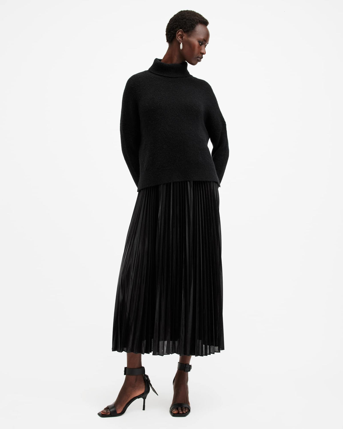 Spark 2-In-1 Maxi Dress Black