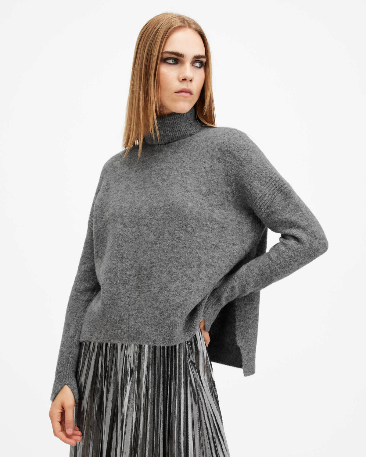Spark 2-In-1 Maxi Dress Grey Marl/Silver