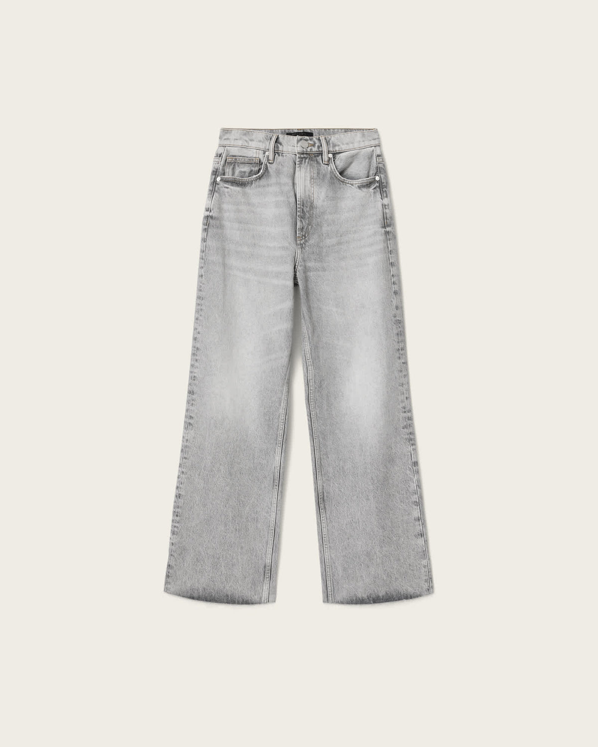 Blake Wide Leg Denim Jeans LIGHT WASHED GREY