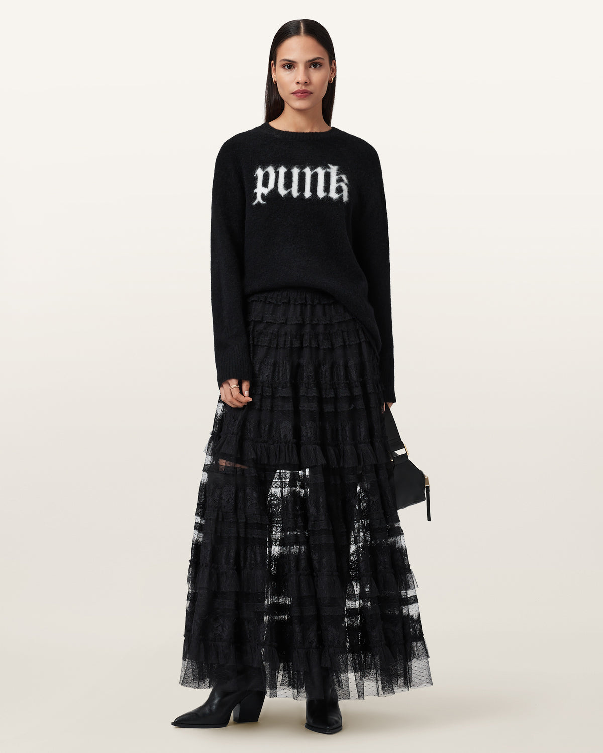 Punk Crew Neck Jumper