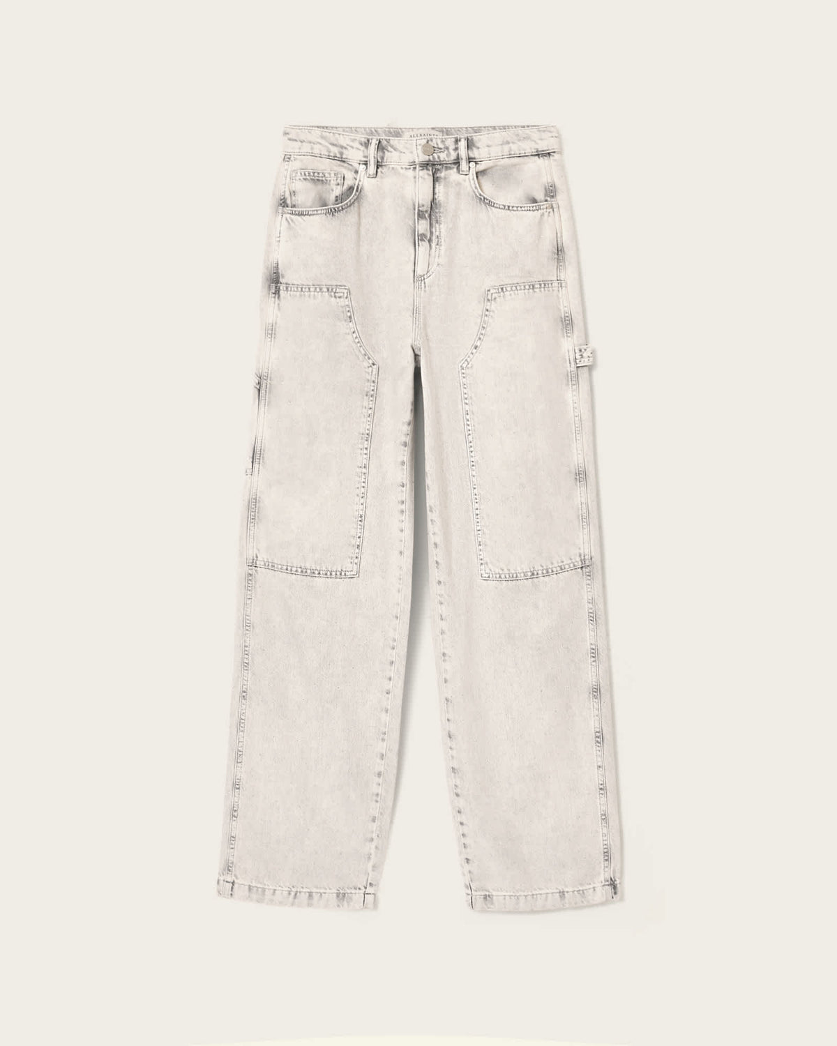 Mia Sparkle Carpenter Jeans SNOW GREY