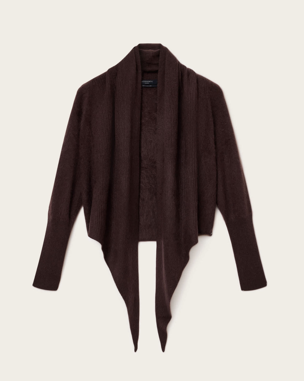 Rebel Pirate Cashmere Cardigan OXBLOOD RED