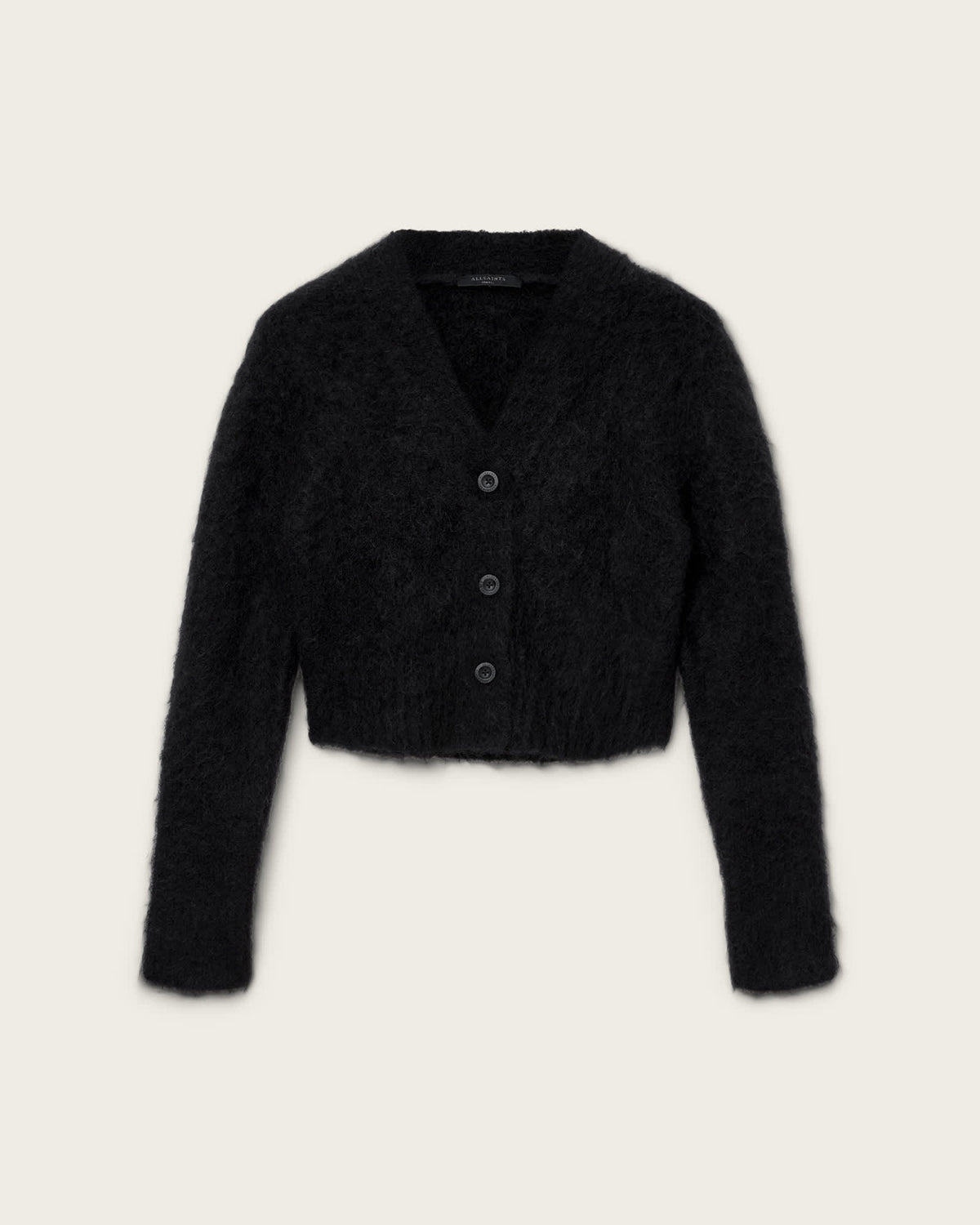 Rubi Wick Cropped Cardigan Black