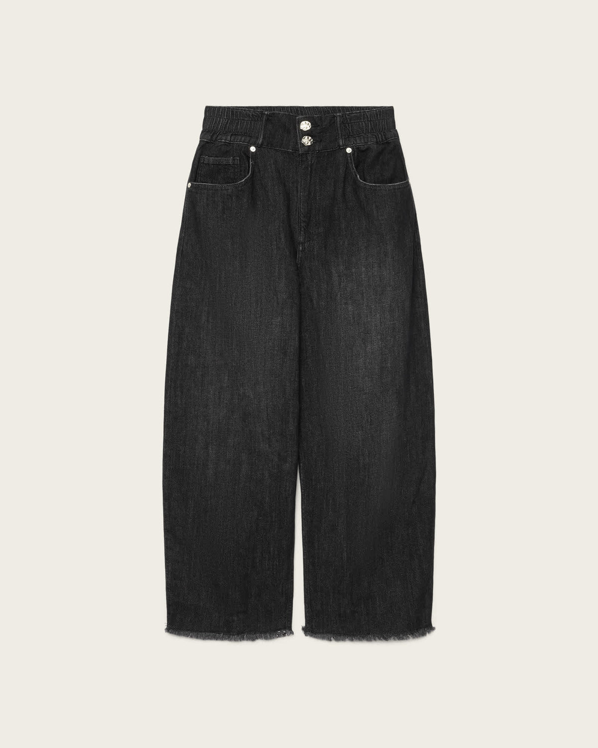 JEANS W100ED Washed Black