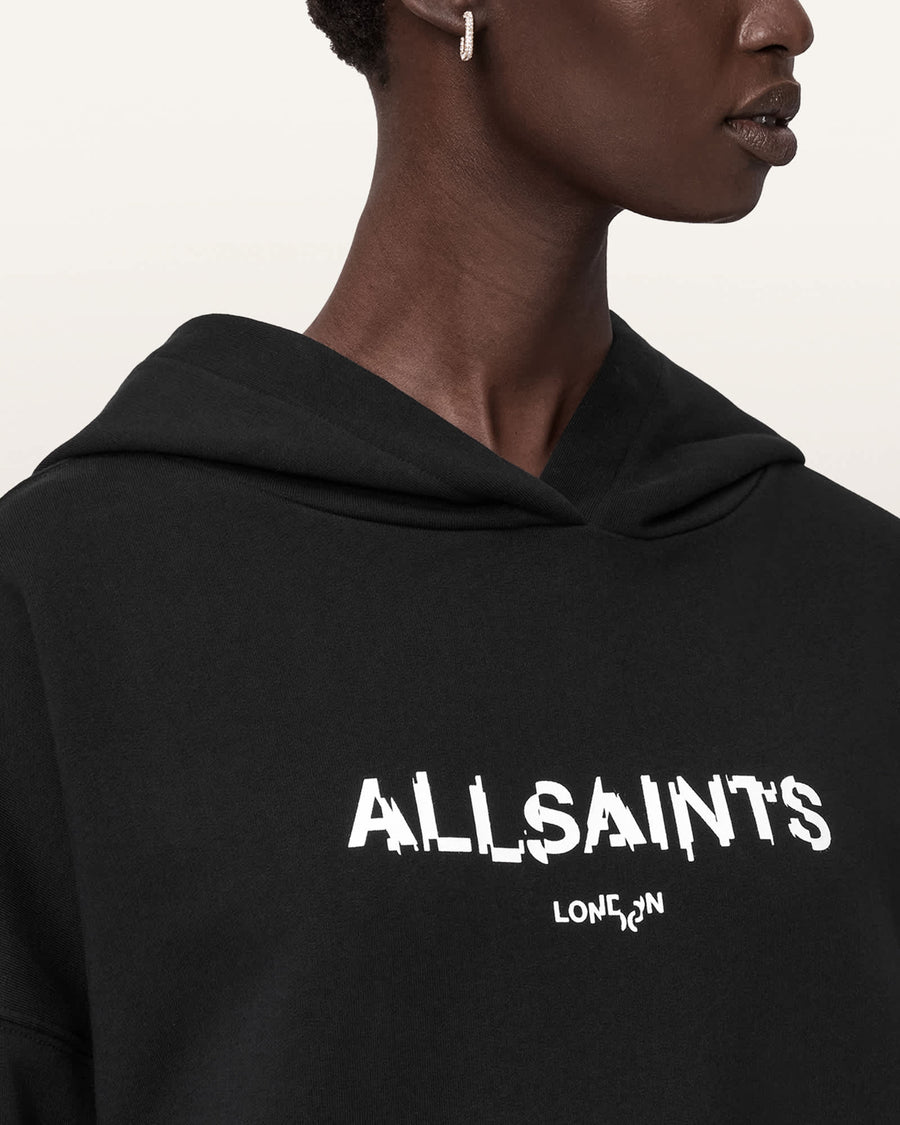 Static Etienne Overzied Hoodie Black