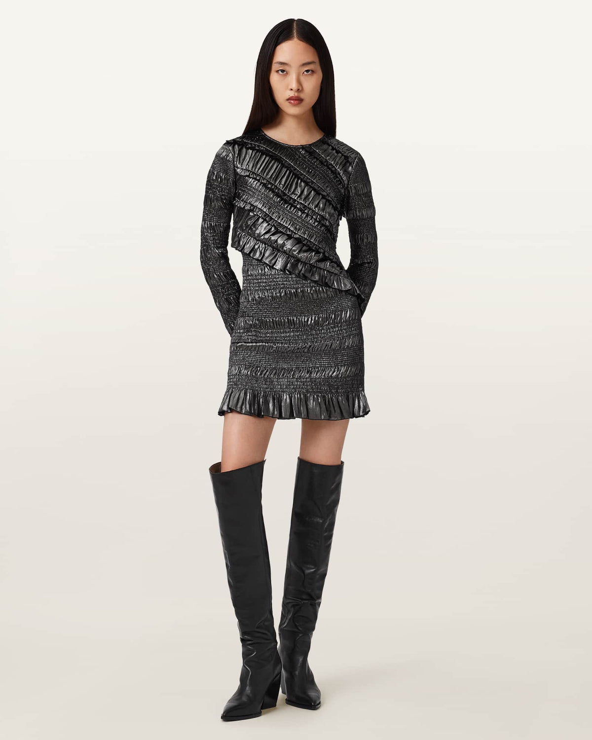 DRESS W111DD Gunmetal Grey