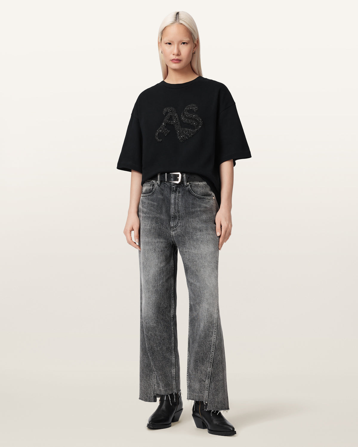 Icon Amelie Oversized Embellished T-Shirt