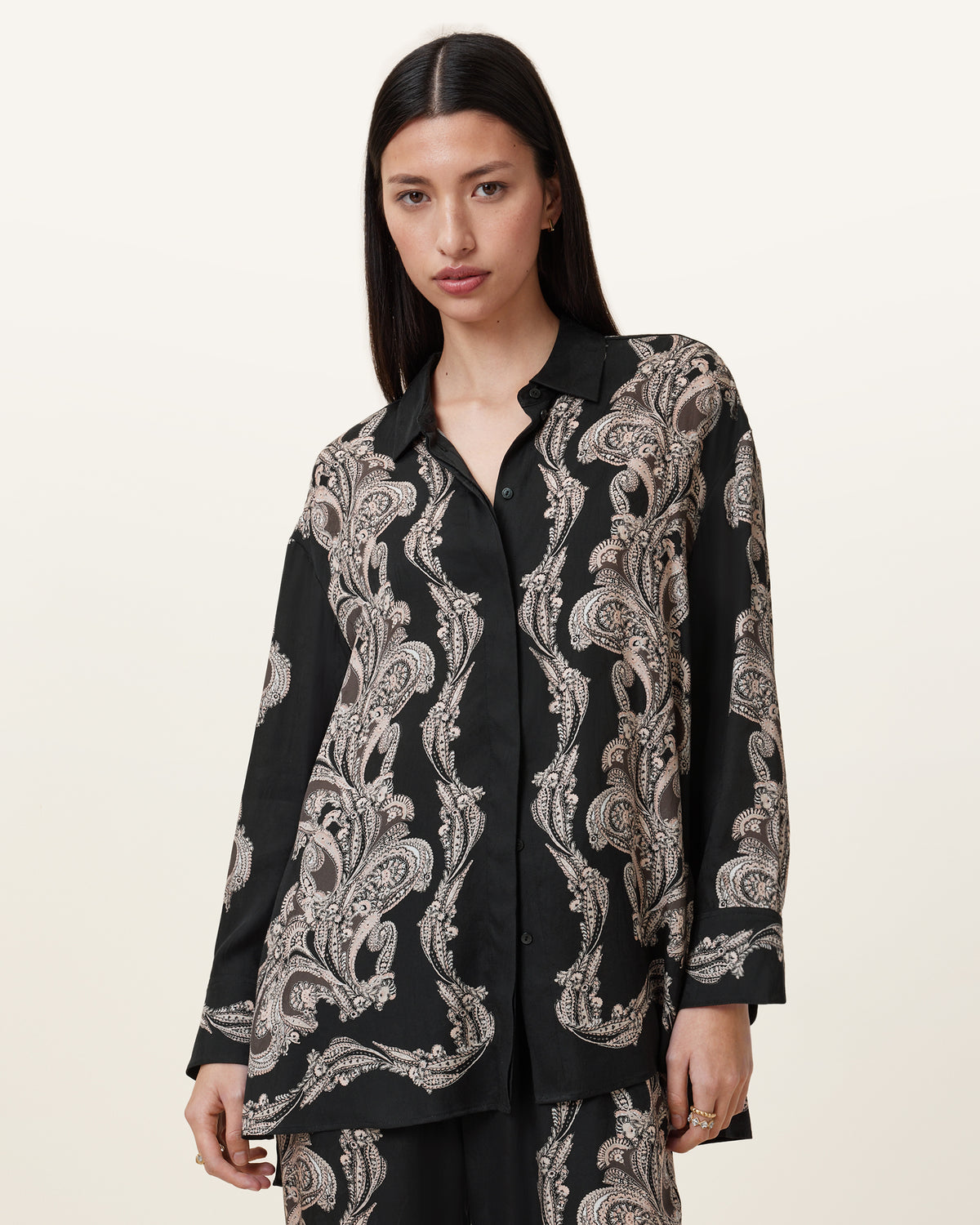 Bernie Printed Relaxed Fit Shirt