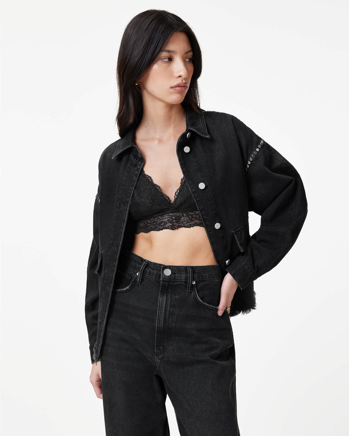 Erity Lace Bralette Black