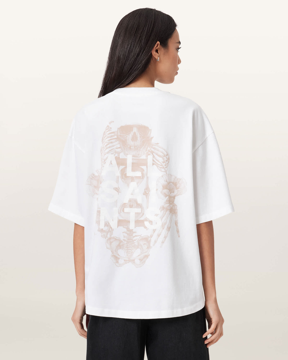 Tempus Amelie Oversized T-Shirt Optic White